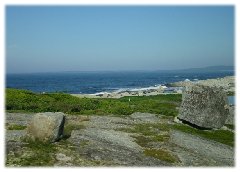 On the way to Peggy's Cove